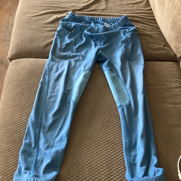 Blue Riding Pants - Picture 3 of 3